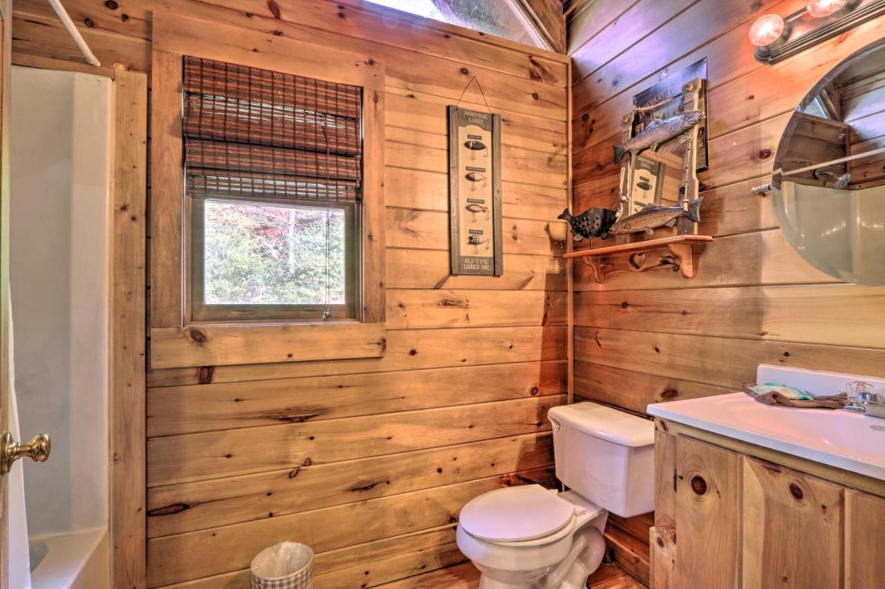 Smoky Mountain Log Cabin 7 Mi To Gatlinburg! Sevierville Bagian luar foto